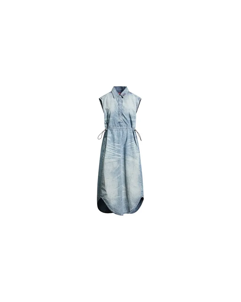 Diesel KLEIDER - Maxi-Kleiderauf YOOX.COM Blau