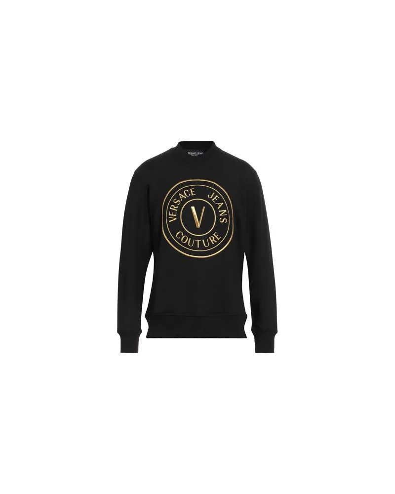 Versace Jeans TOPS - Sweatshirtsauf YOOX.COM Schwarz