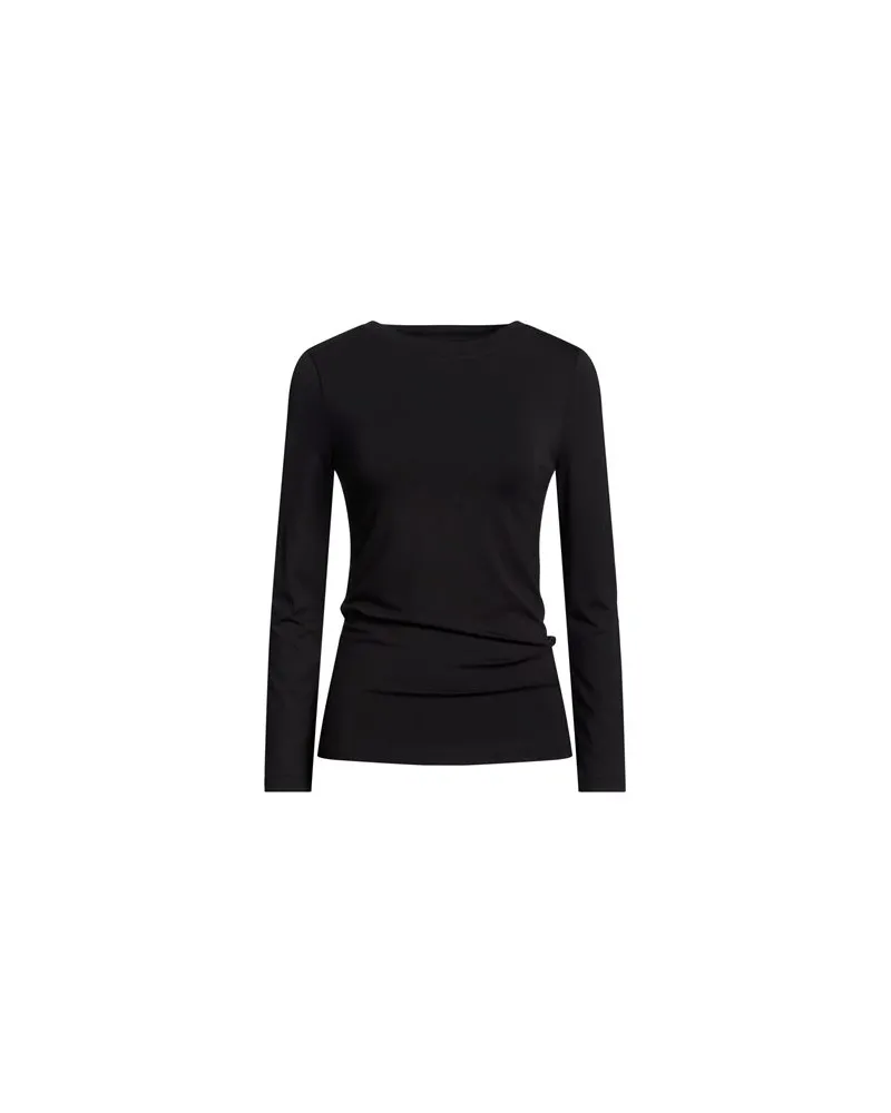 Alpha Studio TOPS - T-shirtsauf YOOX.COM Schwarz