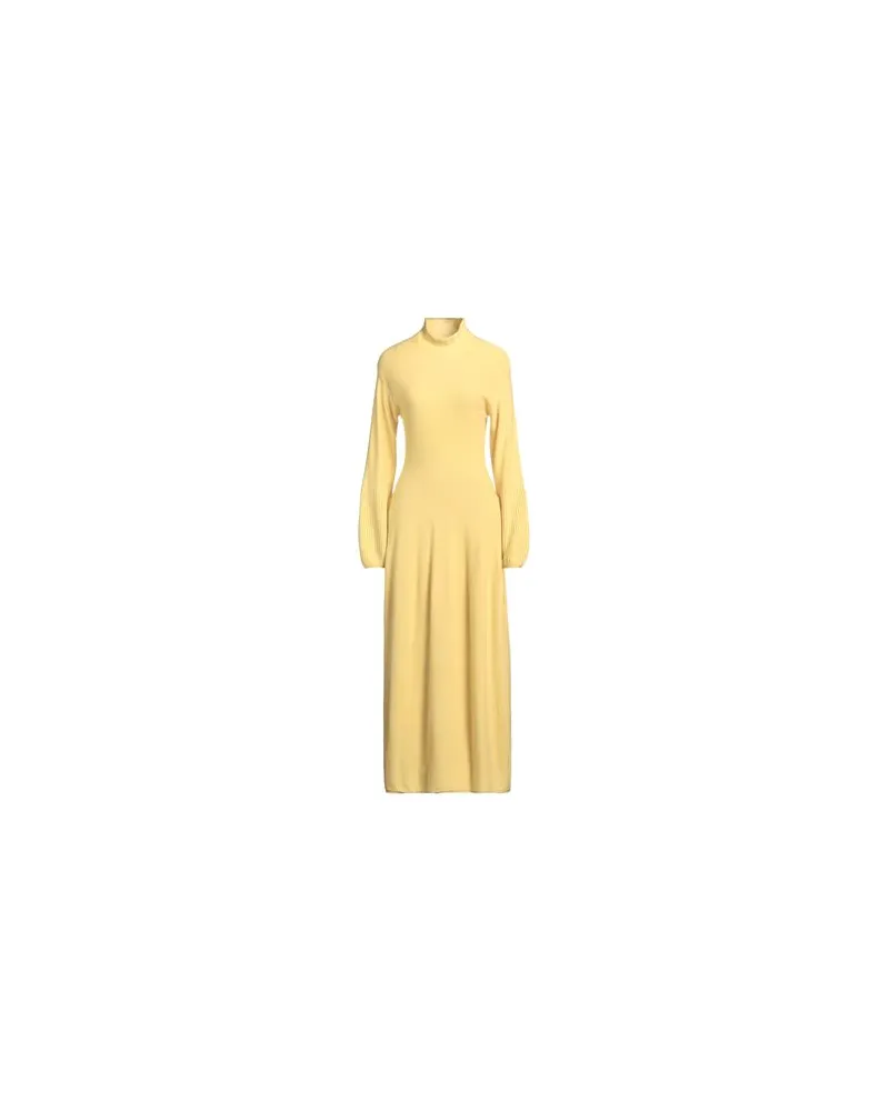 Antonelli Firenze KLEIDER - Maxi-Kleiderauf YOOX.COM Pastellgelb
