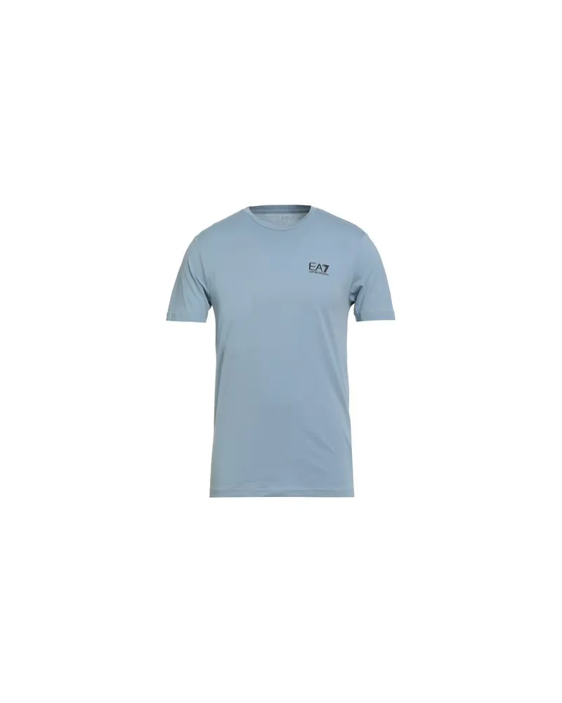 EA7 TOPS - T-shirtsauf YOOX.COM Himmelblau