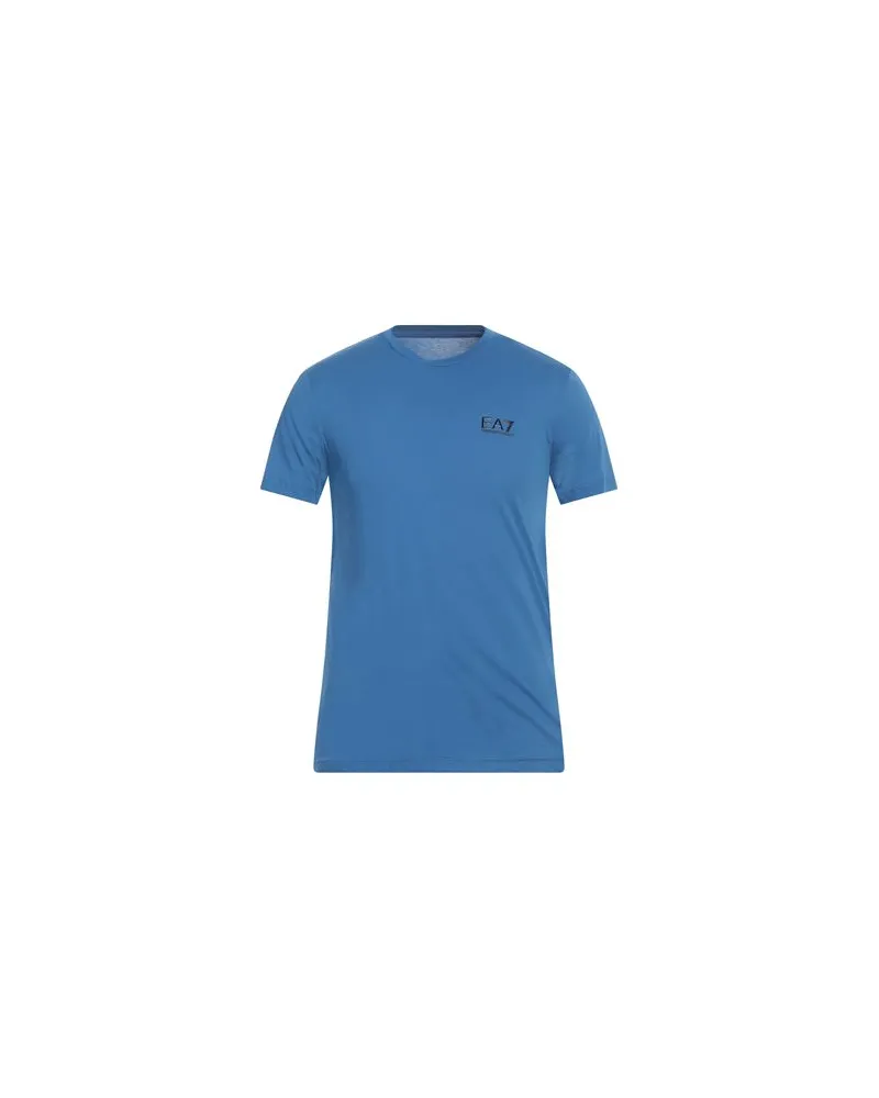 EA7 TOPS - T-shirtsauf YOOX.COM Azurblau