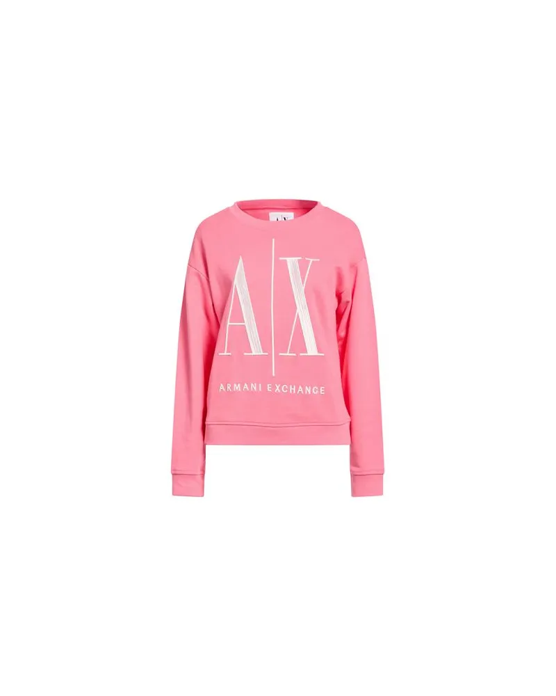 Armani Exchange TOPS - Sweatshirtsauf YOOX.COM Koralle