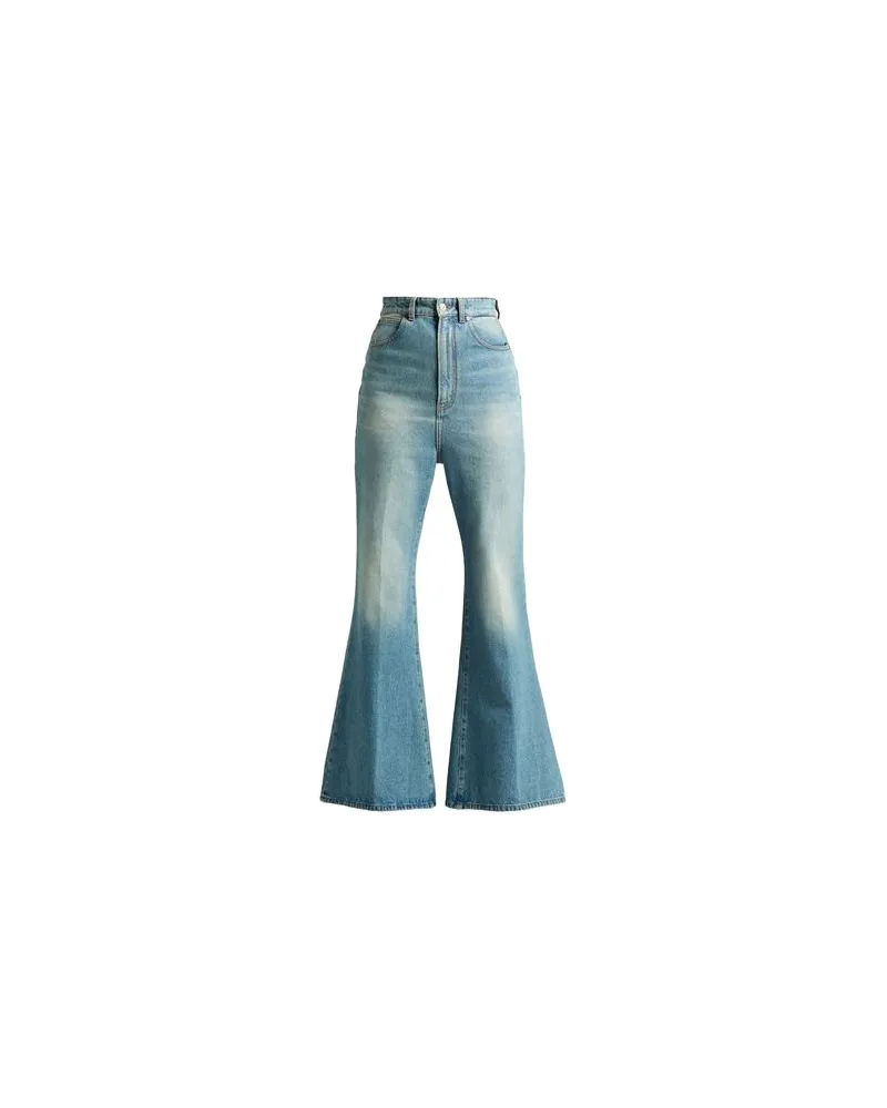 Victoria Beckham HOSEN & RÖCKE - Jeanshosenauf YOOX.COM Blau