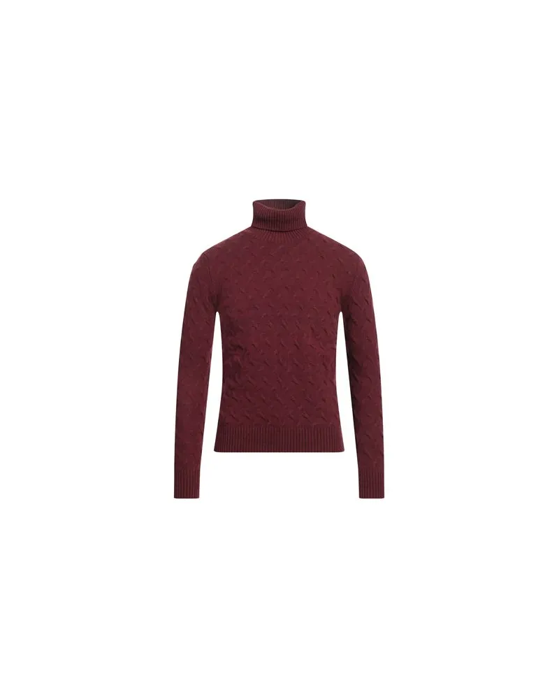 Abkost STRICKWAREN - Rollkragenpulloverauf YOOX.COM Bordeaux