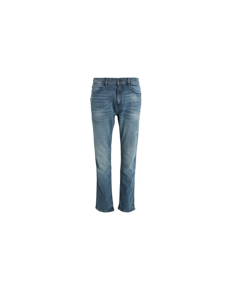 HUGO BOSS HOSEN & RÖCKE - Jeanshosenauf YOOX.COM Blau