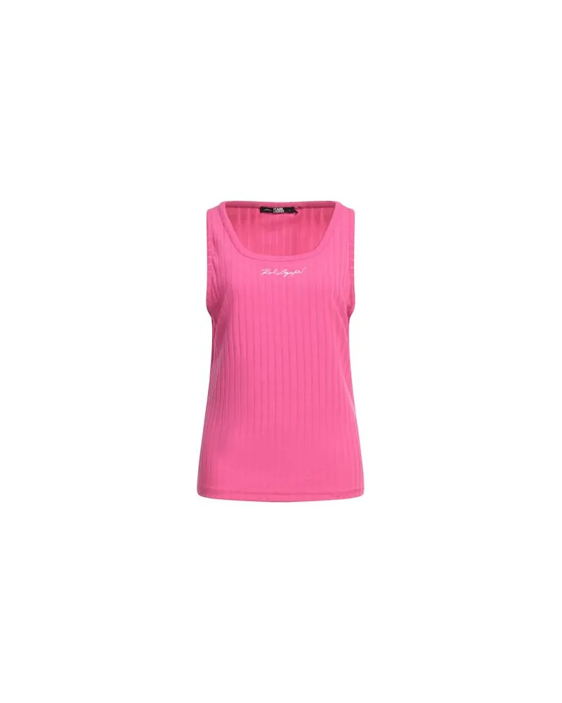 Karl Lagerfeld TOPS - Tank Topsauf YOOX.COM Fuchsia