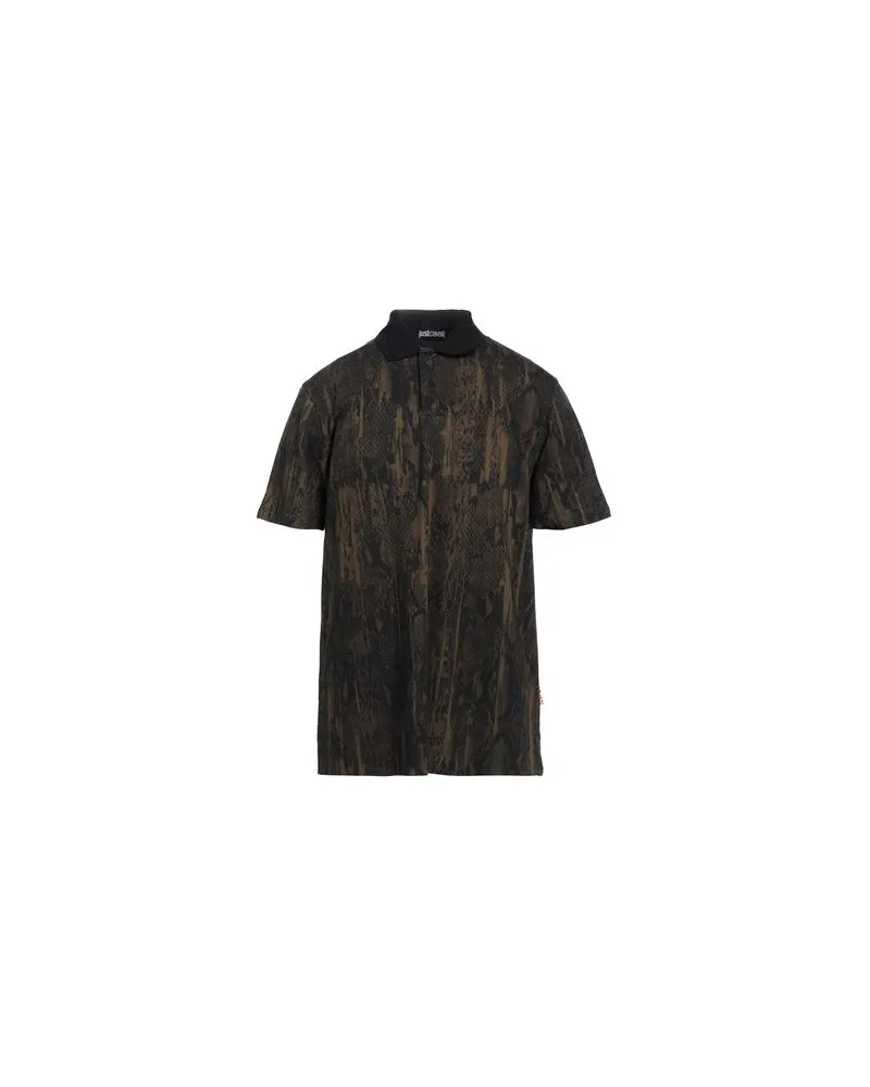 Just Cavalli TOPS - Poloshirtsauf YOOX.COM Militärgrün
