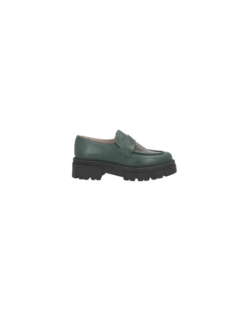 Fabiana Filippi SCHUHE - Mokassinsauf YOOX.COM Dunkelgrün