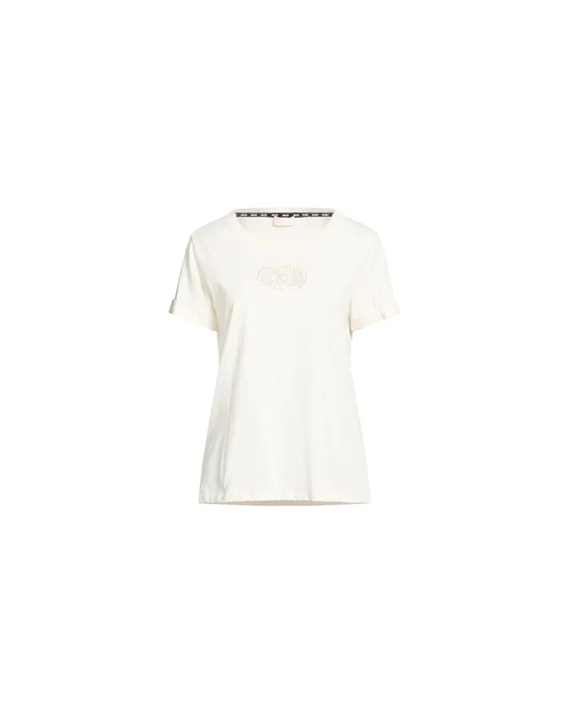 Liu Jo TOPS - T-shirtsauf YOOX.COM Elfenbein