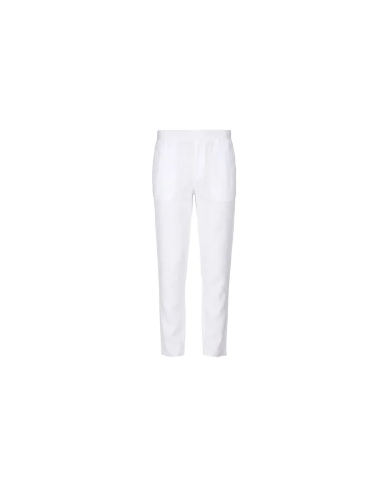 120% Lino HOSEN & RÖCKE - Hosenauf YOOX.COM Weiß