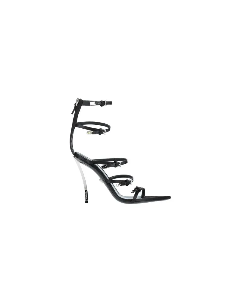 Versace SCHUHE - Sandalenauf YOOX.COM Schwarz