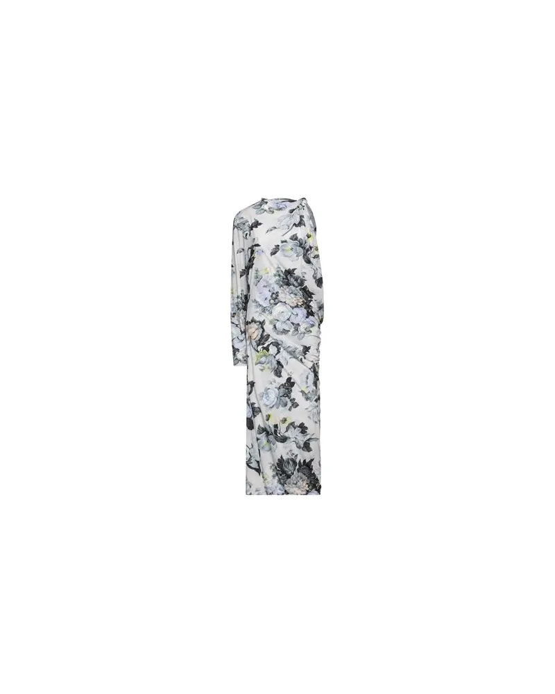 SPORTMAX KLEIDER - Maxi-Kleiderauf YOOX.COM Hellgrau