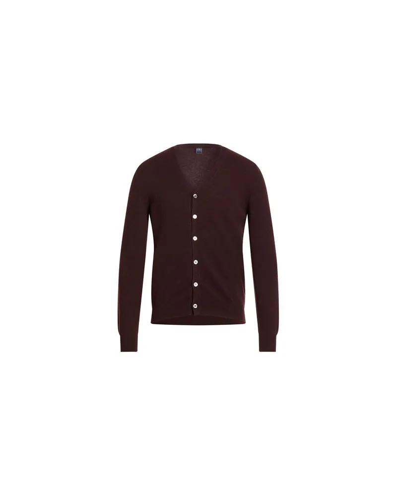 Fedeli STRICKWAREN - Strickjackenauf YOOX.COM Schokobraun