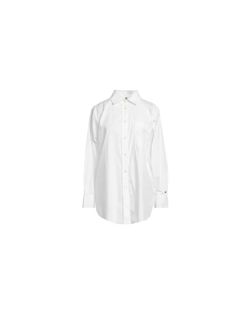 Tommy Hilfiger TOPS - Hemdenauf YOOX.COM Weiß