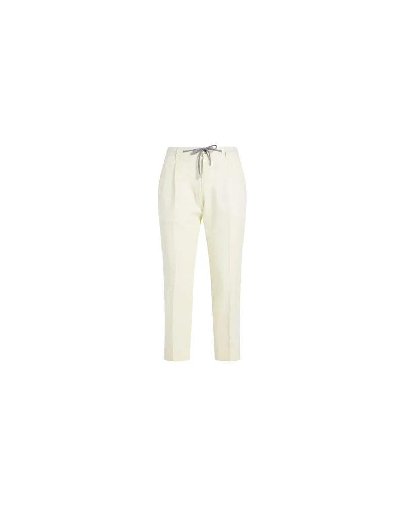BARBA HOSEN & RÖCKE - Hosenauf YOOX.COM Cremeweiß