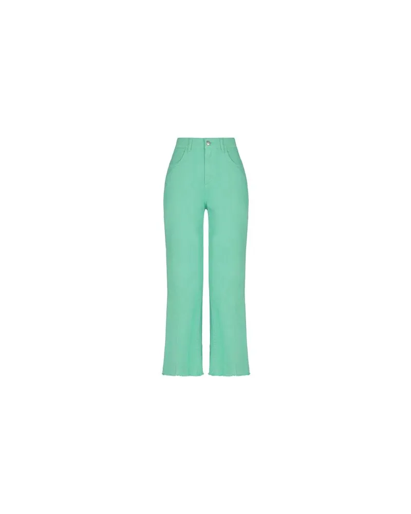 Jucca HOSEN & RÖCKE - Jeanshosenauf YOOX.COM Grün