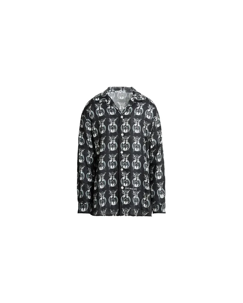 Acne Studios TOPS - Hemdenauf YOOX.COM Schwarz