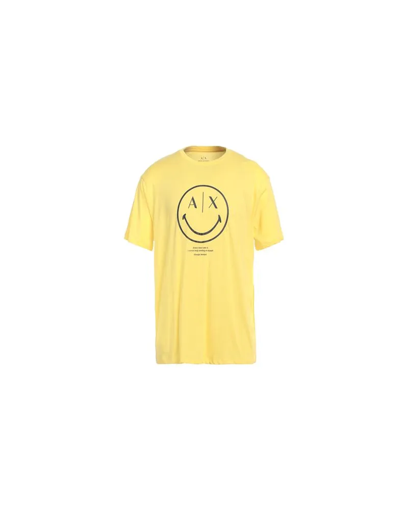 Armani Exchange SMILEY WORLD X  - TOPS - T-shirtsauf YOOX.COM Gelb