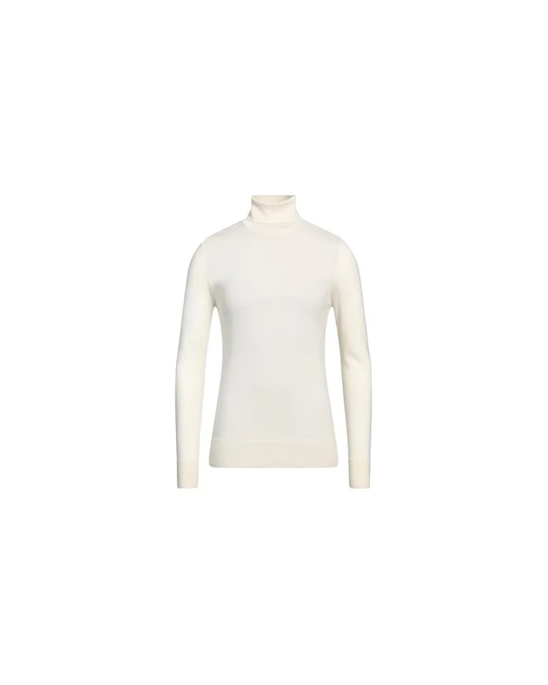 Patrizia Pepe STRICKWAREN - Rollkragenpulloverauf YOOX.COM Cremeweiß