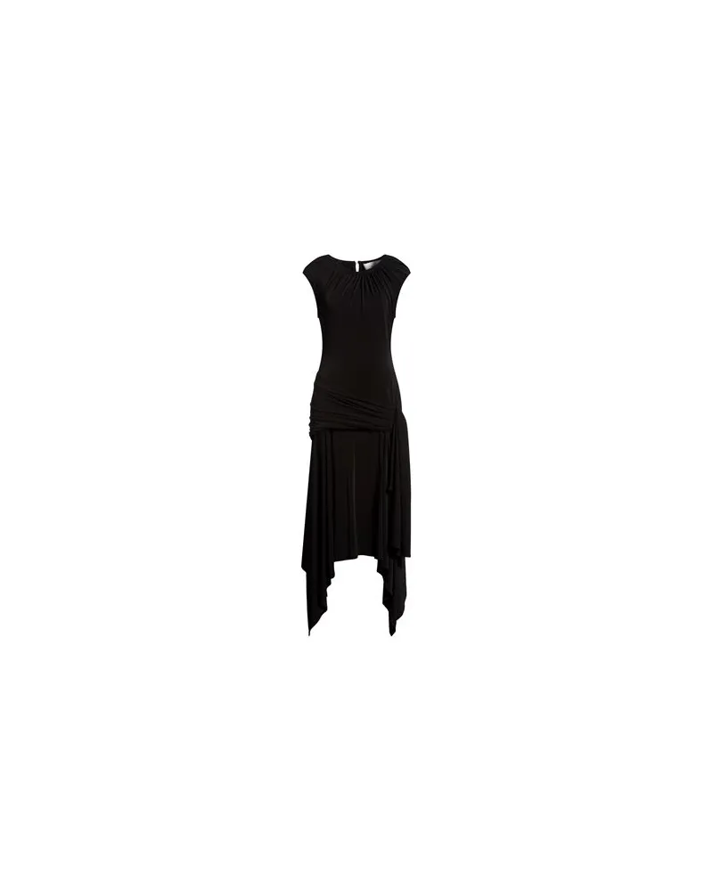 AZ FACTORY KLEIDER - Maxi-Kleiderauf YOOX.COM Schwarz