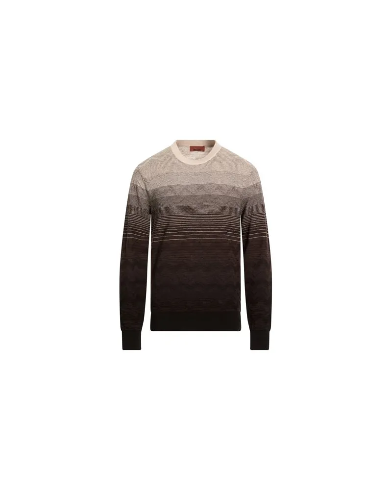 Missoni STRICKWAREN - Pulloverauf YOOX.COM Dunkelbraun