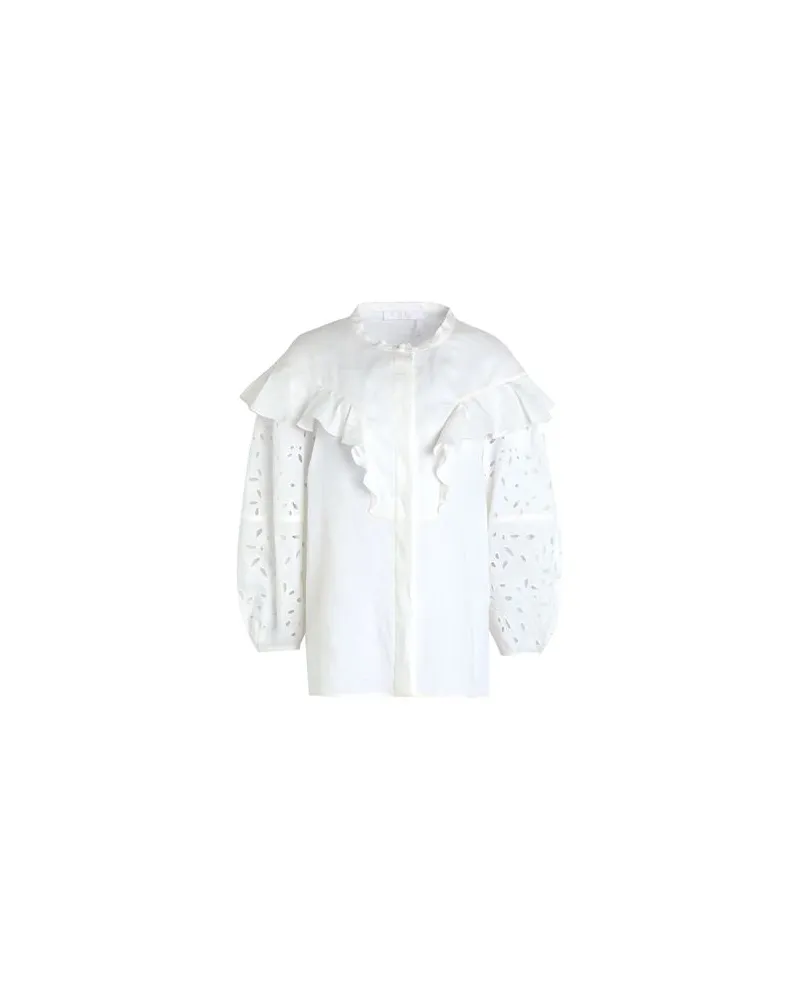 Chloé TOPS - Hemdenauf YOOX.COM Weiß