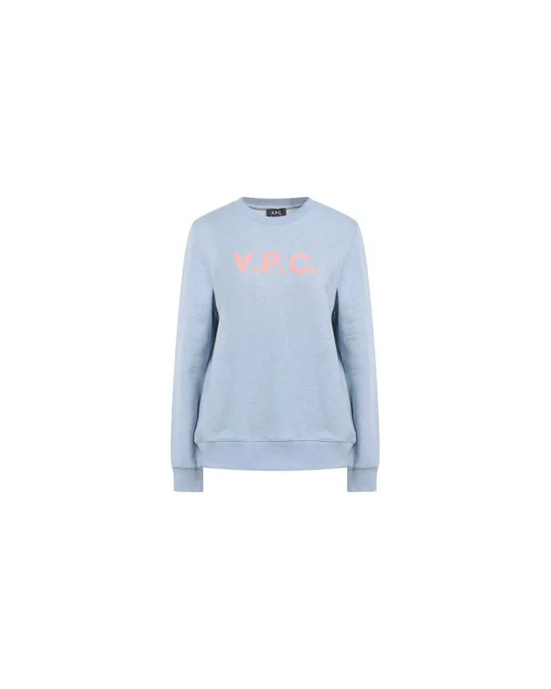 A.P.C. TOPS - Sweatshirtsauf YOOX.COM Himmelblau