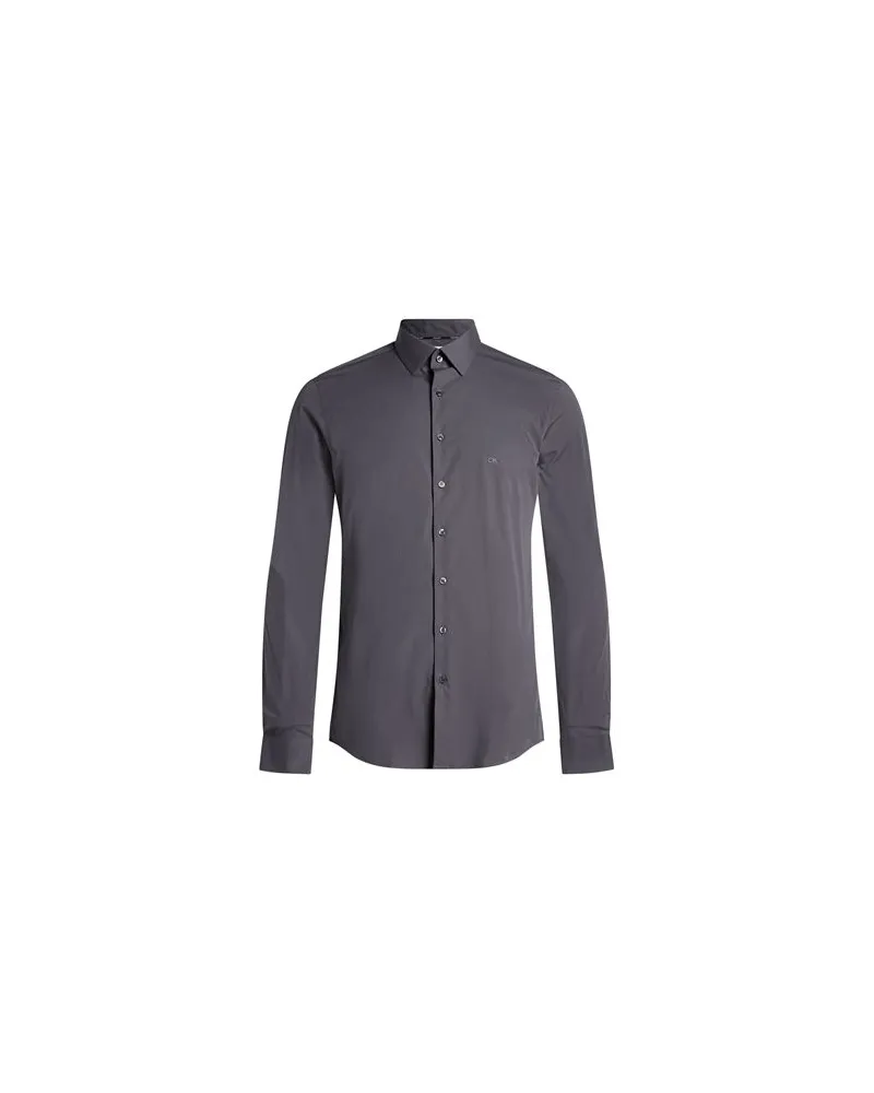 Calvin Klein TOPS - Hemdenauf YOOX.COM Grau