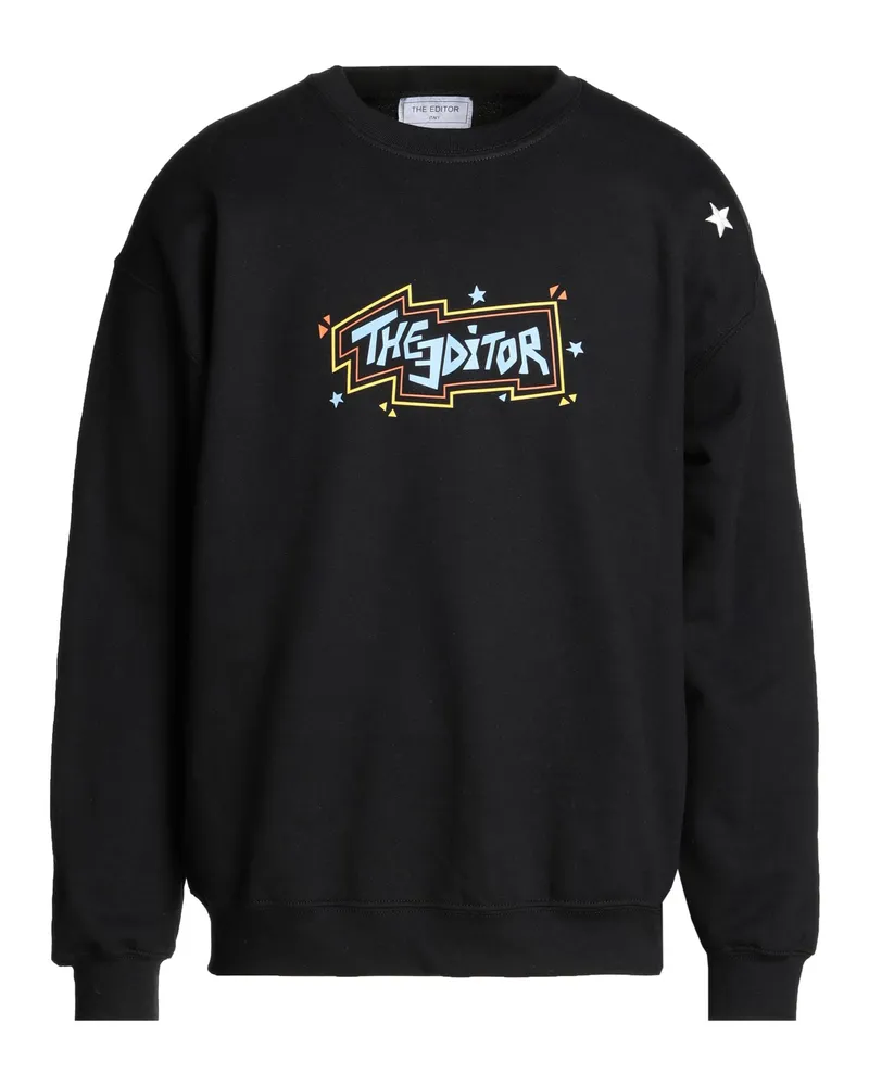 THE EDITOR Sweatshirt Schwarz