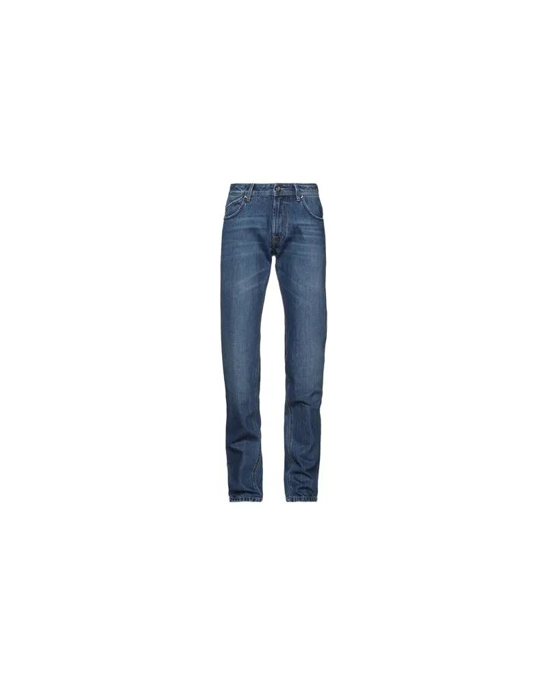 Re-HasH HOSEN & RÖCKE - Jeanshosenauf YOOX.COM Blau
