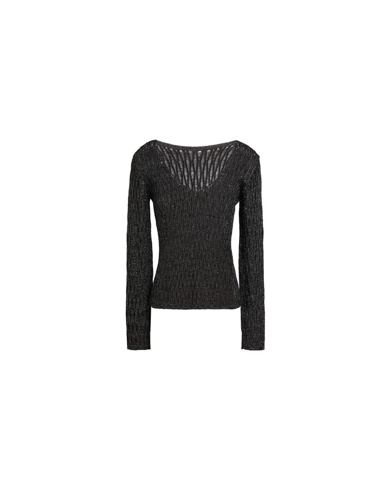 Roberto Collina STRICKWAREN - Pulloverauf YOOX.COM Schwarz