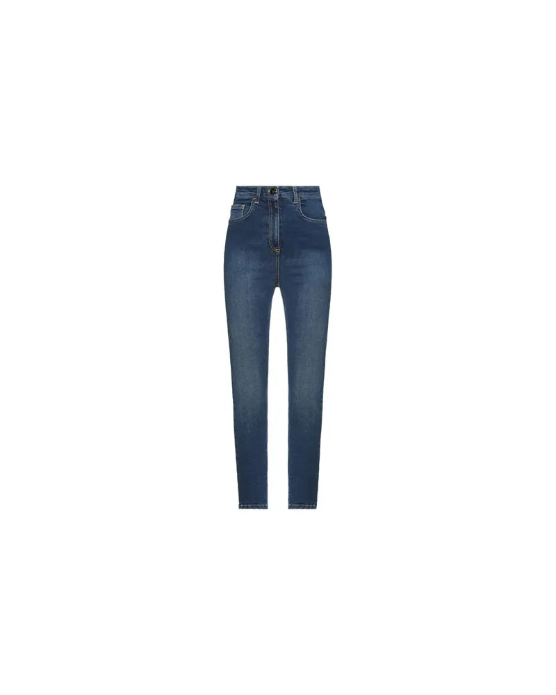 Elisabetta Franchi HOSEN & RÖCKE - Jeanshosenauf YOOX.COM Blau