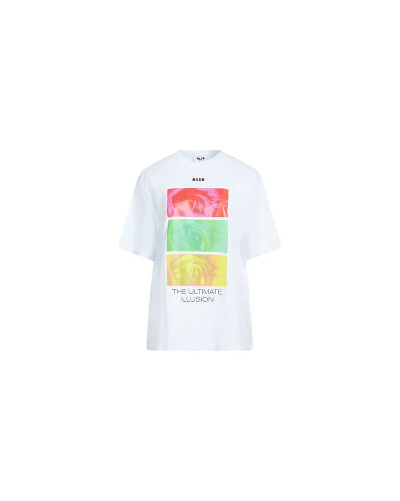 MSGM TOPS - T-shirtsauf YOOX.COM Weiß
