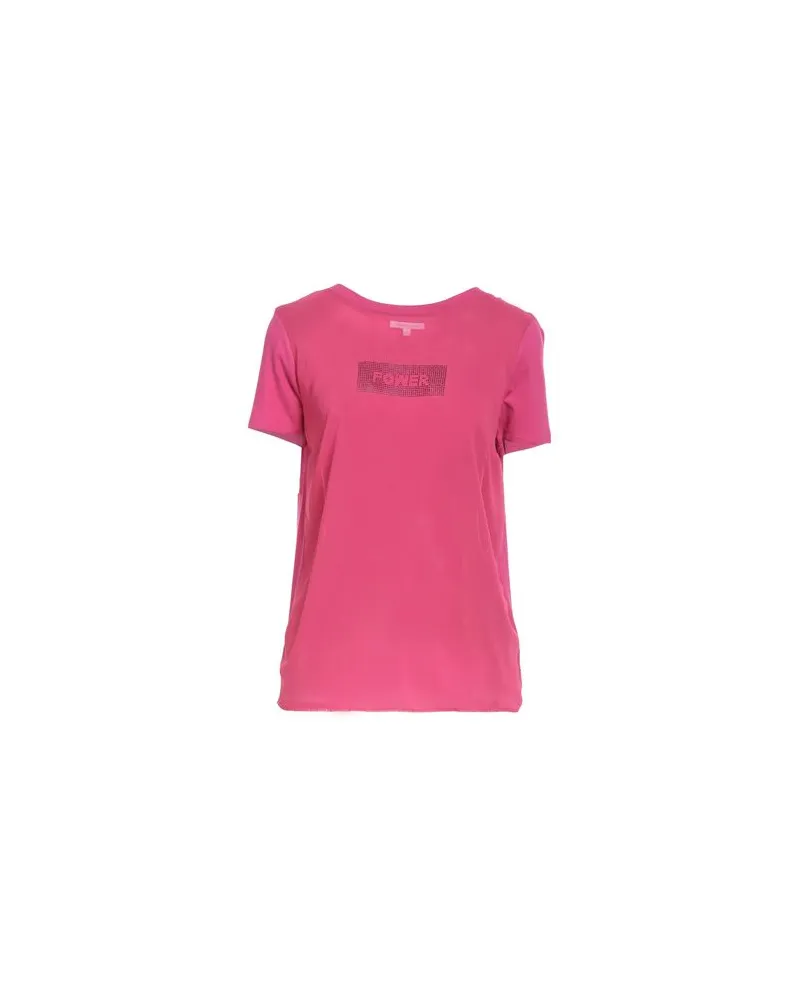 Patrizia Pepe TOPS - T-shirtsauf YOOX.COM Fuchsia