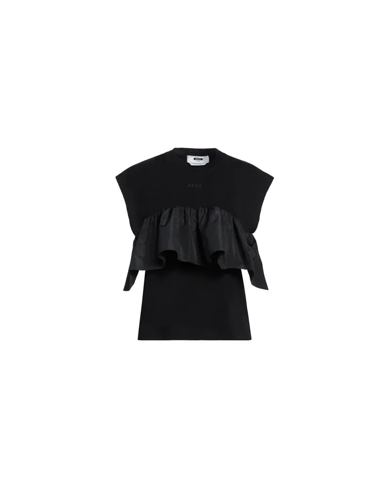 MSGM TOPS - T-shirtsauf YOOX.COM Schwarz
