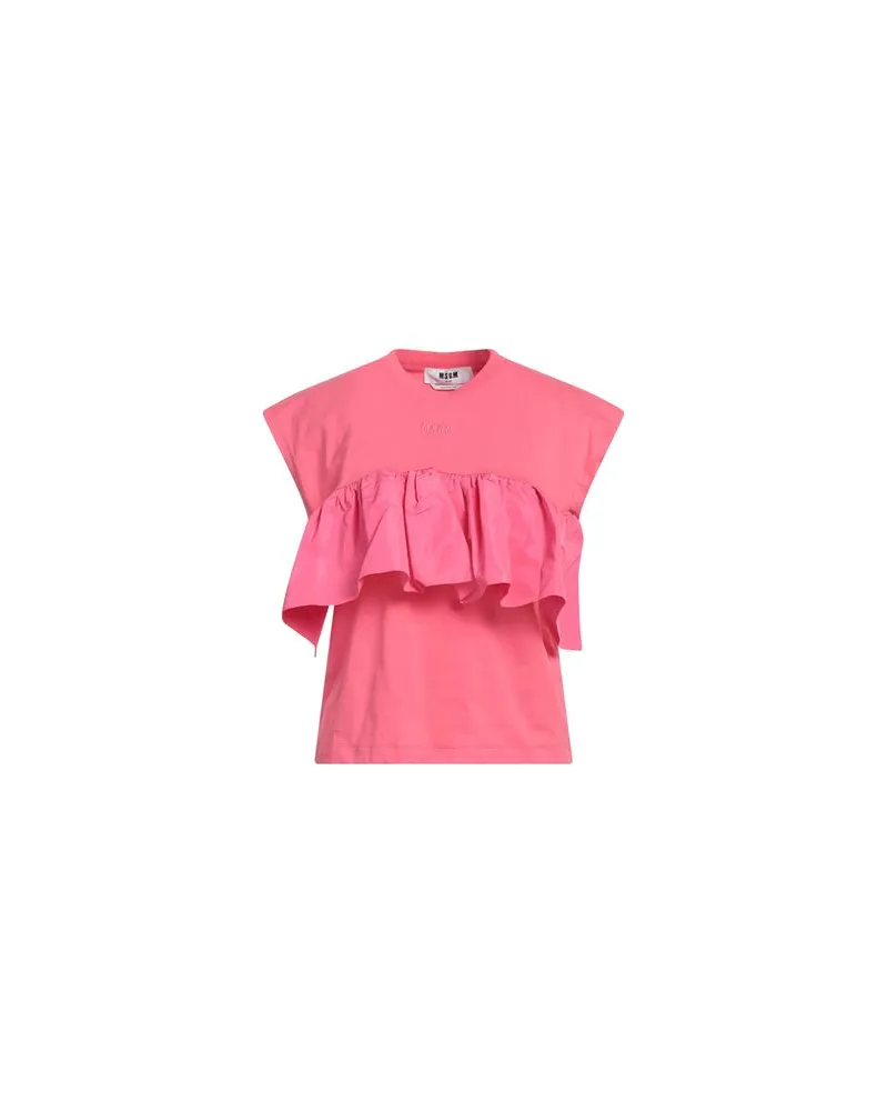 MSGM TOPS - T-shirtsauf YOOX.COM Fuchsia