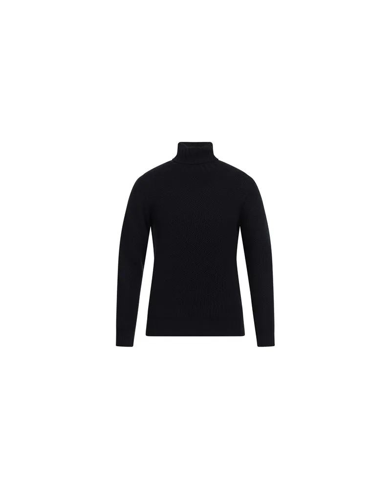 Giampaolo Viozzi STRICKWAREN - Rollkragenpulloverauf YOOX.COM Nachtblau