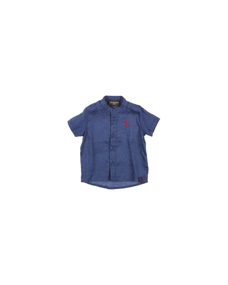 Trussardi TOPS - Hemdenauf YOOX.COM Blau