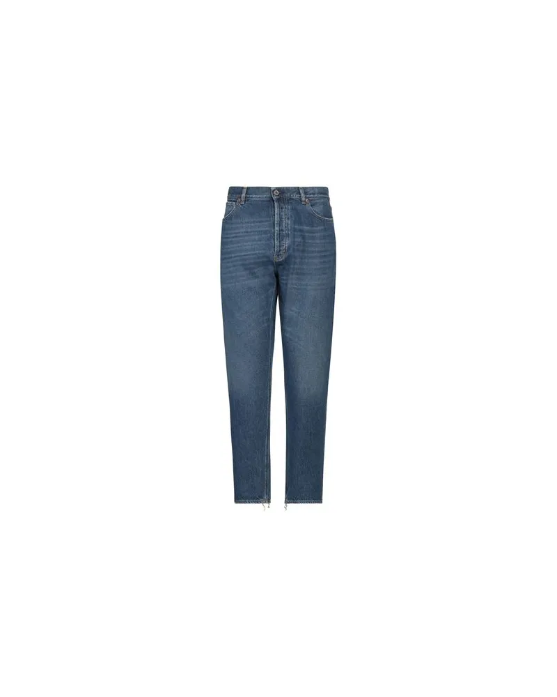 PENCE HOSEN & RÖCKE - Jeanshosenauf YOOX.COM Blau