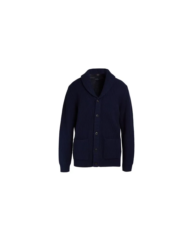 Hackett STRICKWAREN - Strickjackenauf YOOX.COM Blau