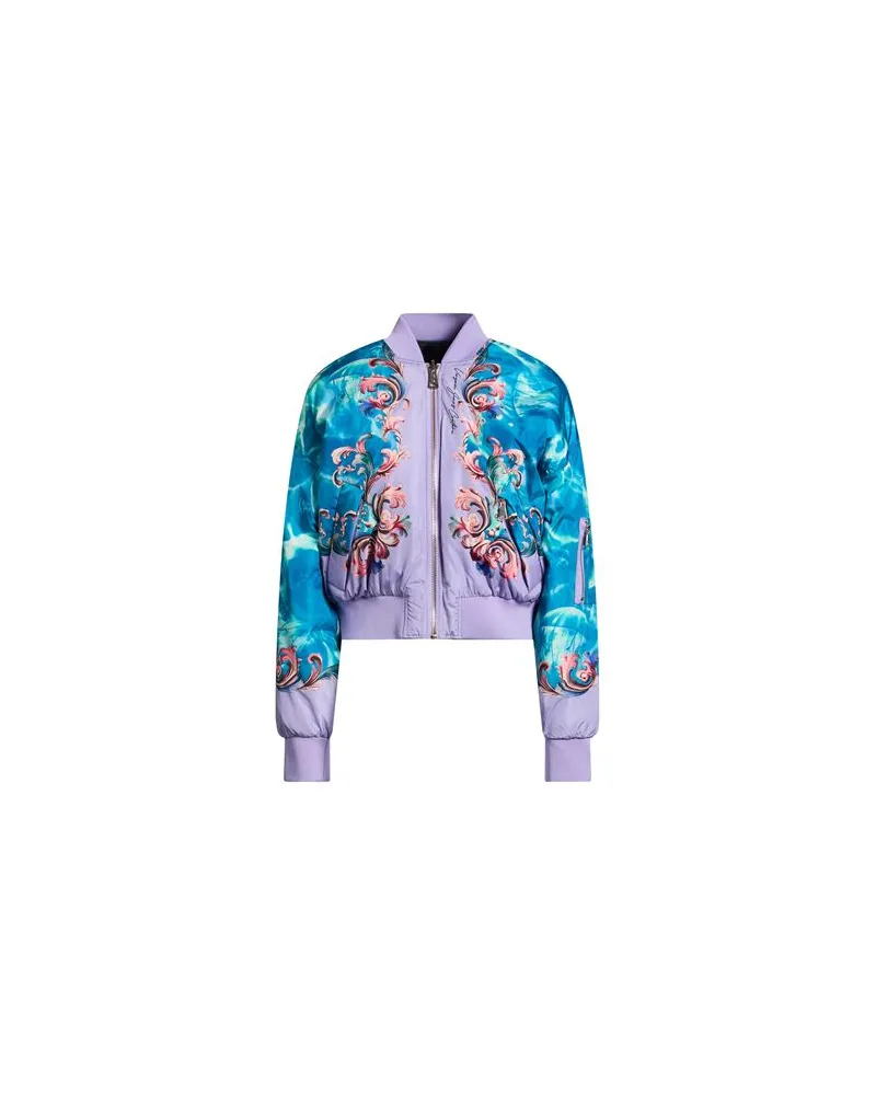 Versace Jeans JACKEN & MÄNTEL - Jacken und Anoraksauf YOOX.COM Lila