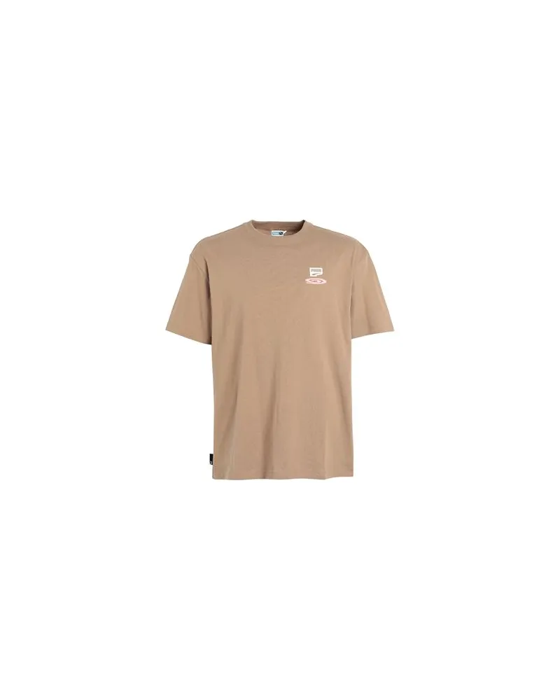 Puma TOPS - T-shirtsauf YOOX.COM Kamel