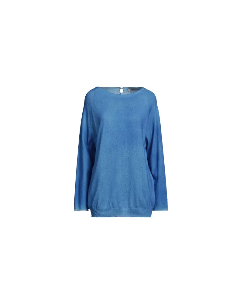 La Fileria STRICKWAREN - Pulloverauf YOOX.COM Azurblau