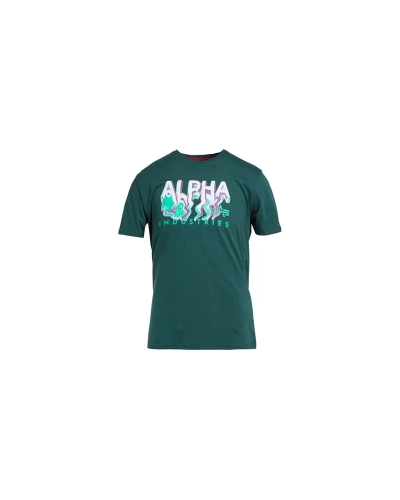 Alpha Industries TOPS - T-shirtsauf YOOX.COM Aquamarin