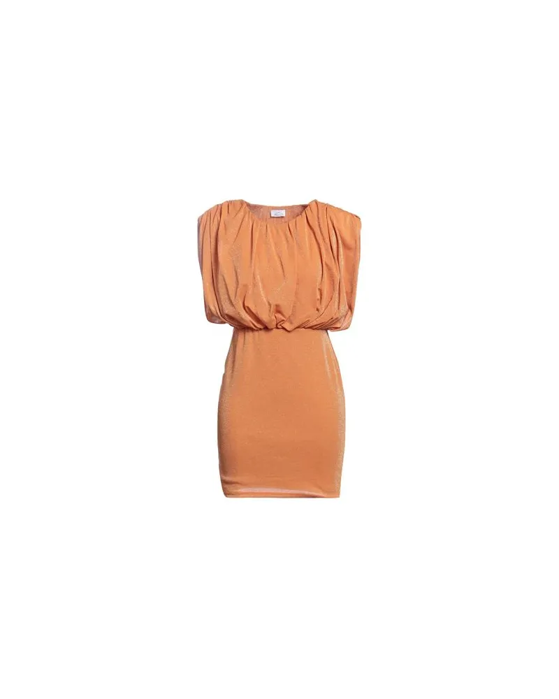 BERNA KLEIDER - Mini-Kleiderauf YOOX.COM Orange