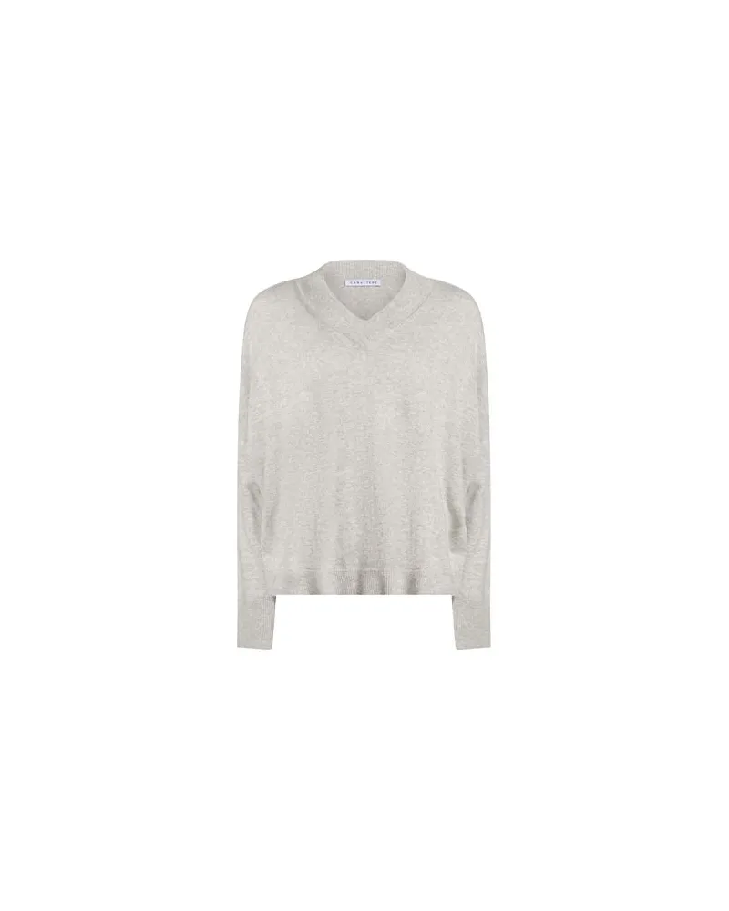 Caractère STRICKWAREN - Pulloverauf YOOX.COM Hellgrau