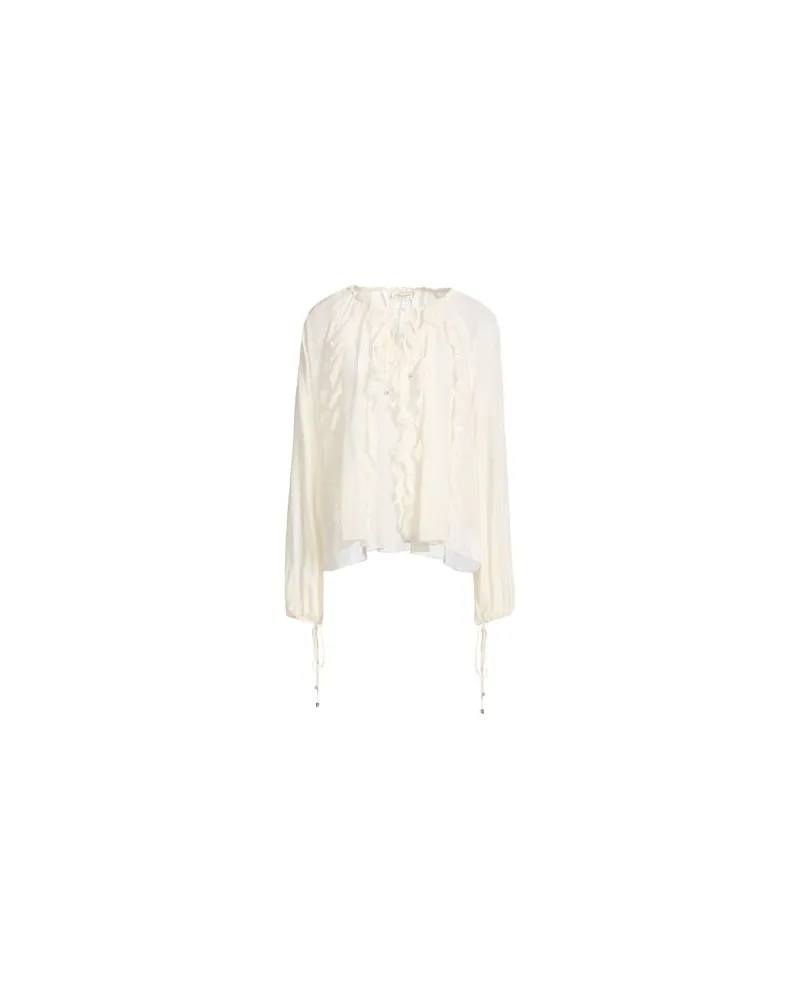 Blumarine TOPS - Topsauf YOOX.COM Elfenbein