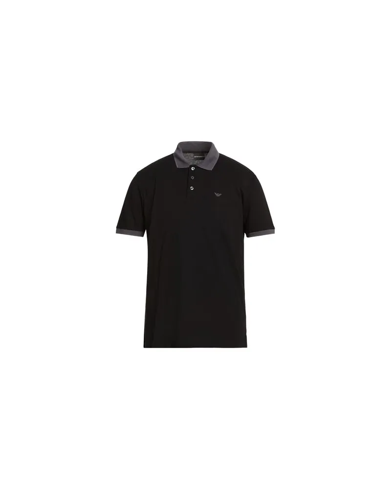 Emporio Armani TOPS - Poloshirtsauf YOOX.COM Schwarz