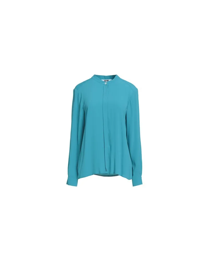 Mauro Grifoni TOPS - Hemdenauf YOOX.COM Azurblau